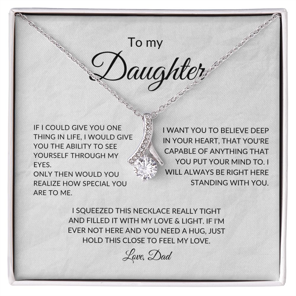 To My Daughter, Love Dad