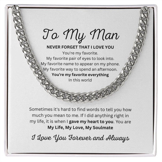 To My Man