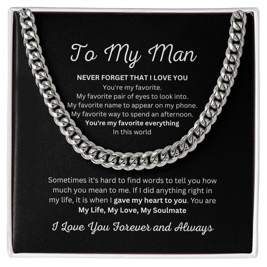 To My Man