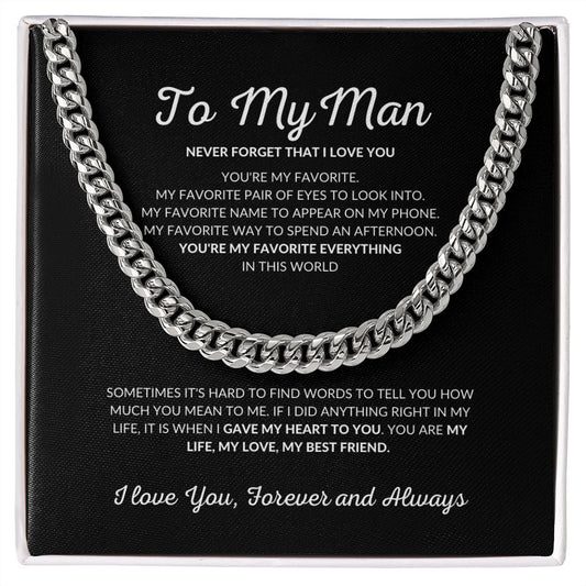To My Man blk
