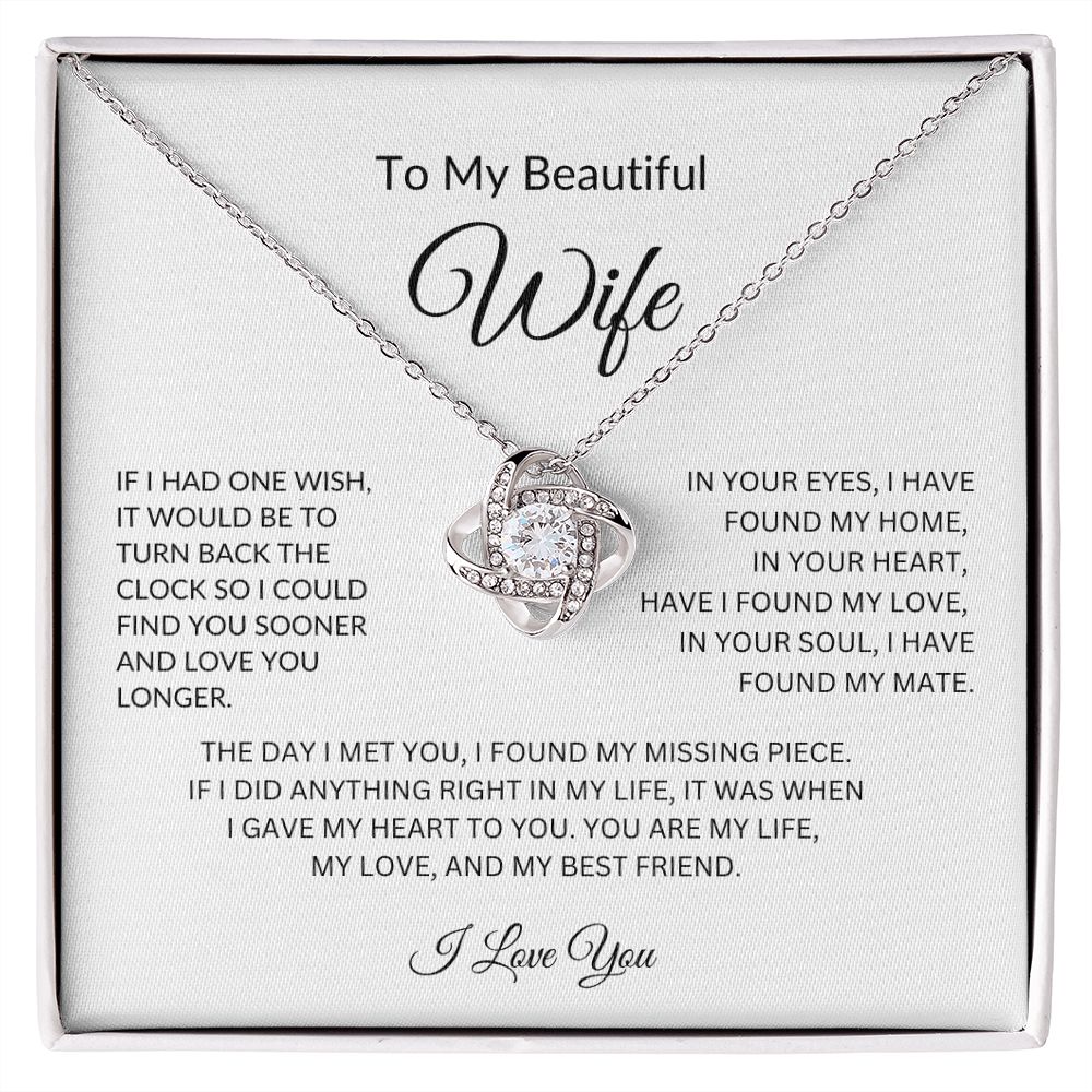To My Beautiful Wife